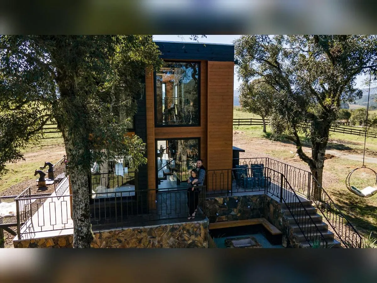 Chalé Cabana Horses La Contemporanea Proximo A Cidade E Vista Ponto Turistico Pedra Morro Do Campestre Urubici